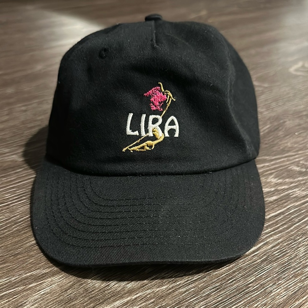 Black Lira Embroidered Cap
